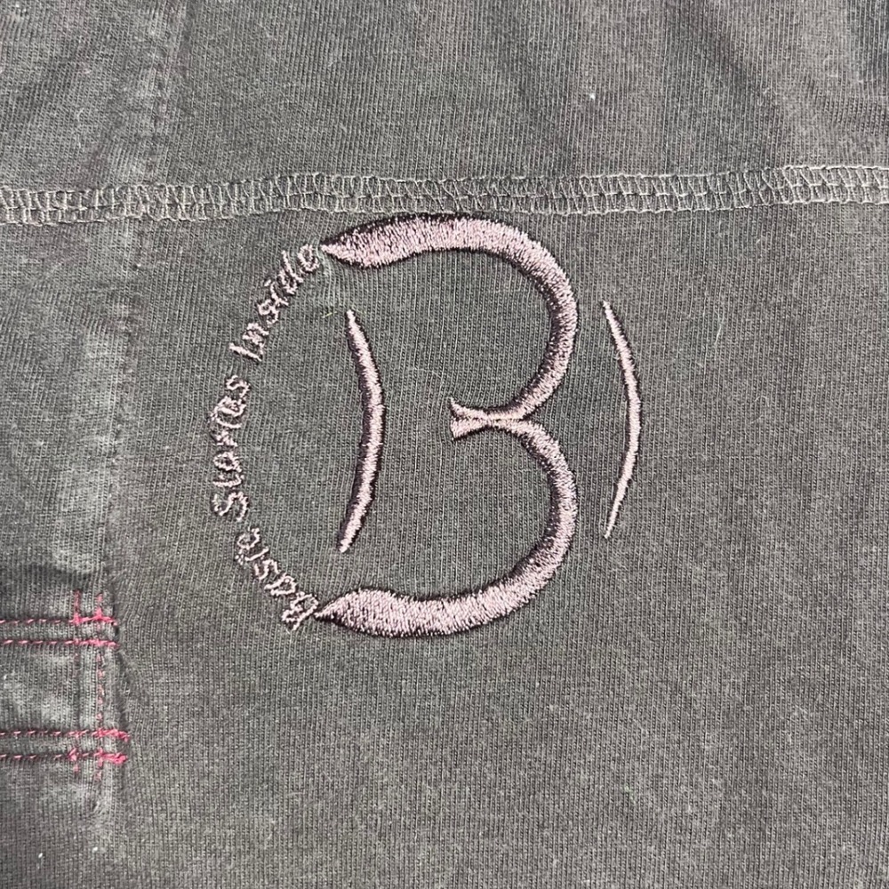 B-Kul Basic Mens Long Sleeve Polo Shirt Brown Embroidered Logo Size‎ L - Picture 2 of 5